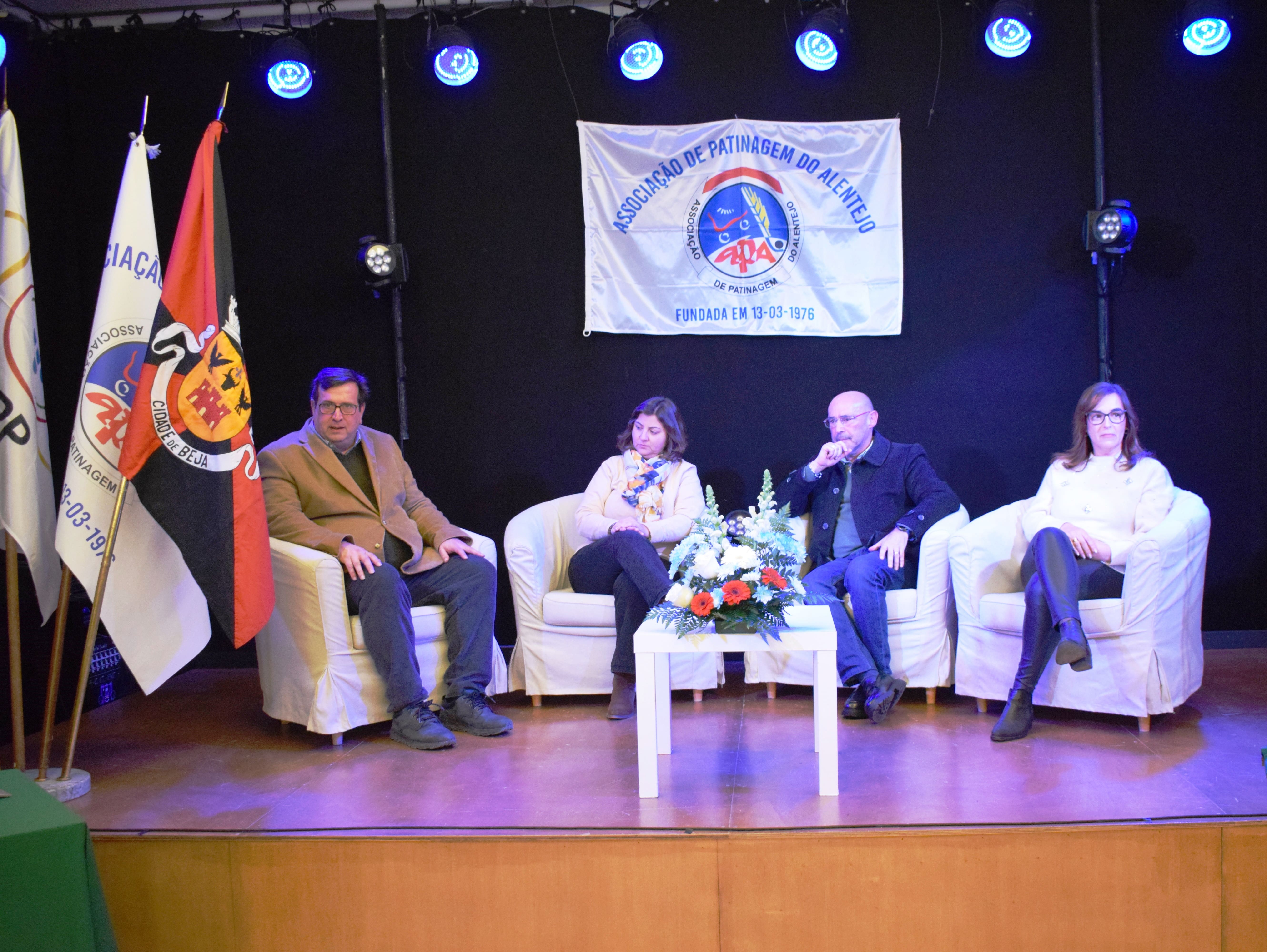 Cerimonia da tomada de posse dos Órgãos Sociais da Associação de Patinagem do Alentejo e Algarve