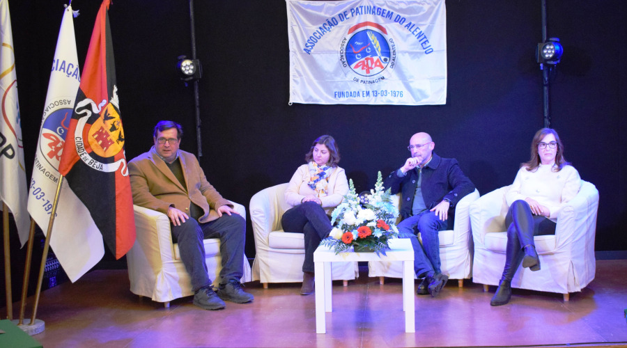 Cerimonia da tomada de posse dos Órgãos Sociais da Associação de Patinagem do Alentejo e Algarve