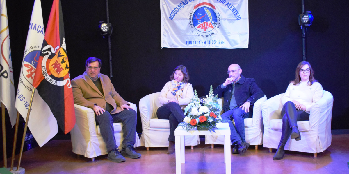 Cerimonia da tomada de posse dos Órgãos Sociais da Associação de Patinagem do Alentejo e Algarve