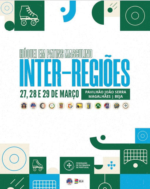 INTER-REGIÕES MASCULINO 2026, em Beja nos próximos dias 27,28 e 29 de março